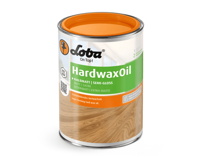 Loba Markant farblos halbmatt 750ml, Neue Bezeichnung HardwaxOil (Transparent) - Detail 1