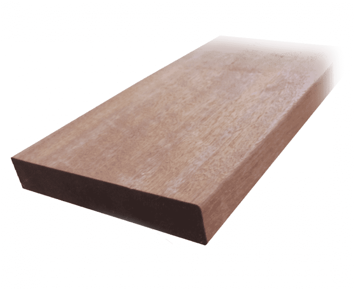 25x145mm Terrassendiele Bangkirai glatt/glatt FRIES-Premium-Qualität - Detail 1