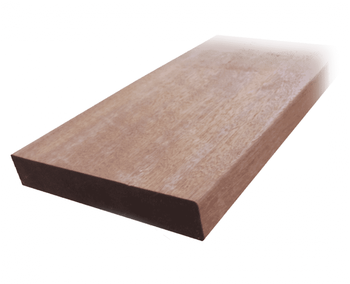 25x145mm Terrassendiele Bangkirai glatt/glatt    FRIES-Premium-Qualität    - Detail 1