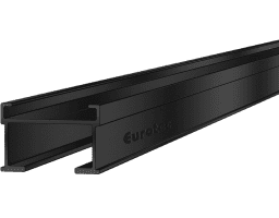 eurotec Unterkonstruktion 40x60x4000mm Systemprofil EVO, Aluminium (schwarz) - Detail 1