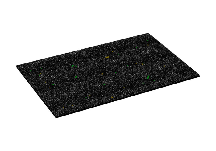 Gummipad 300 x 3mm - Detail 1