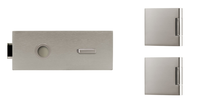 L&H Beschlagset Impuls 3.0 WC Drücker vorne Studio/Office - ähnl. Edelstahl matt - Detail 1