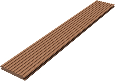 megawood-Terrassendiele 21x145mm - 5,4m CLASSIC massiv naturbraun - Detail 1