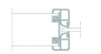 2.090 WESTAG Clip-Glasleiste KS80-II DE30 Eiche hell  - Detail 1