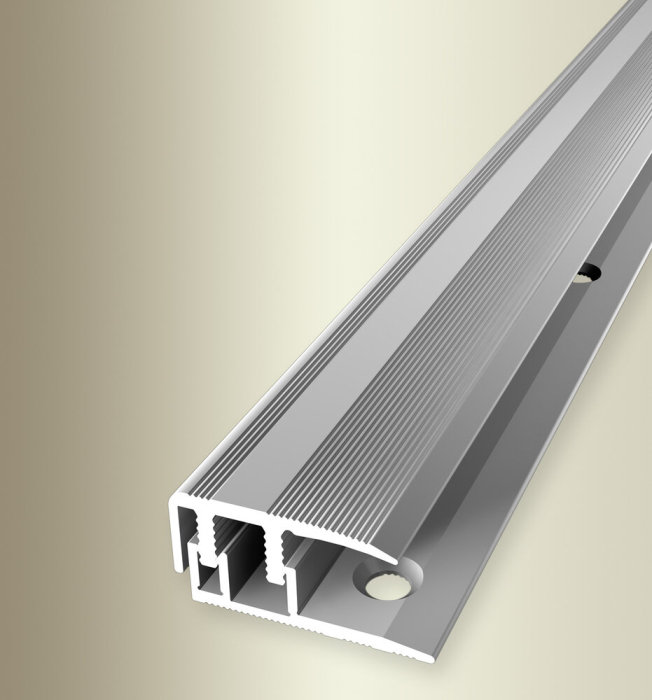 Küberit Euro Clip Abschlussprofil 6-10mm Typ 587 L  Alu-silber 270cm #06187045 - Detail 1