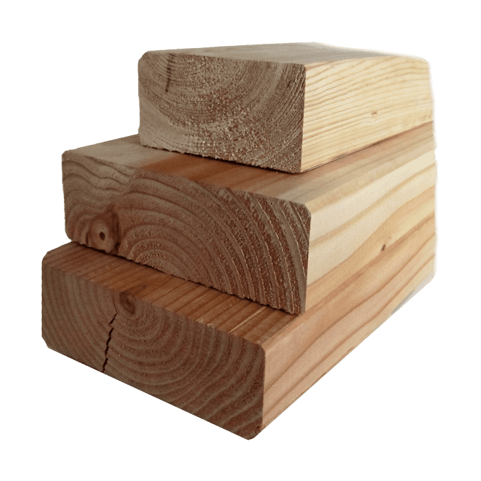 Konstruktionsvollholz Douglasie 90x90mm - 5m KVH® NSi, C24 EN 15497:2014, CE - Detail 1