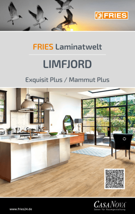 Laminat Limfjord Mammut XL Exquis.LHD extra breit 1380x244x8mm  VE=2,694m² - Detail 1