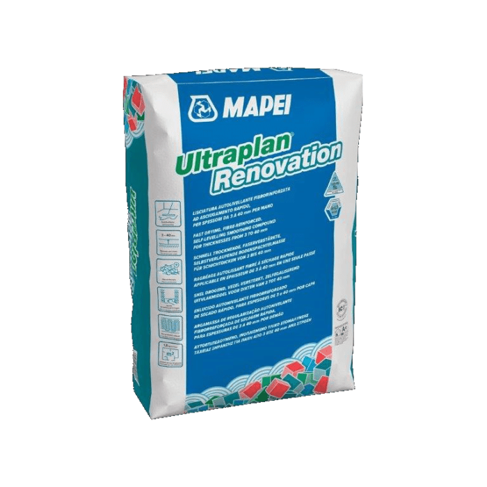 Mapei Planitex Renovation / 25kg Hybryd-Technologie f. Schichtdicken von 3-50mm - Detail 1