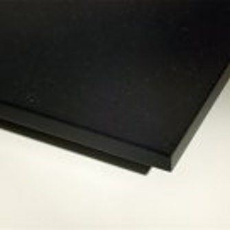 MDF Platte Colour 16mm Deep BLACK Innovus®Coloured 2800x2070 EN 622-5 MDF formaldehydfrei,D-s2,d0 - Detail 1