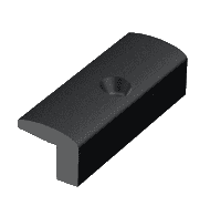 megawood-Randklammer schwarz 25 Stück/Paket (inkl. Torx 4x35mm) - Detail 1