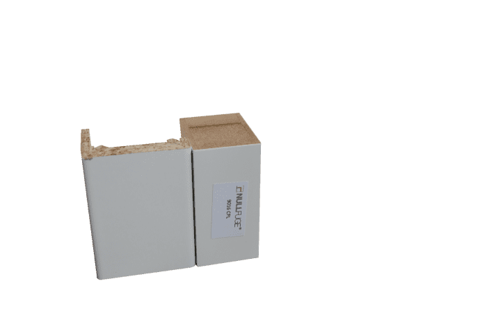 ASTRA Muster Nullfuge/smart²-Kante RAL 9016 Karton (Bekleidung + Türblatt stumpf) - Detail 1