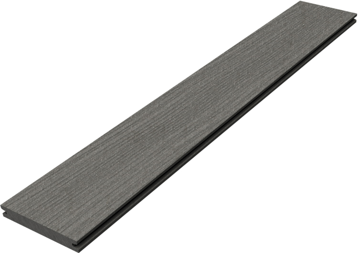 megawood-Terrassendiele 21x145mm - 6,0m PREMIUM massiv basaltgrau Service - Detail 1