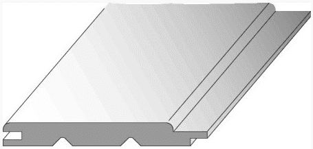 14x121mm Softline Fichte trocken roh 6 Stk/Bd. - Detail 1