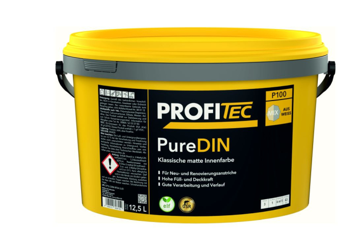 ProfiTec P100 PureDIN 12,5 l, weiss #Innenfarben - Detail 1