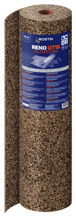 Bostik Reno U718 Silentcork 3mm x 1m 1x20 m (20 m² Rolle) # 30633818 - Detail 1