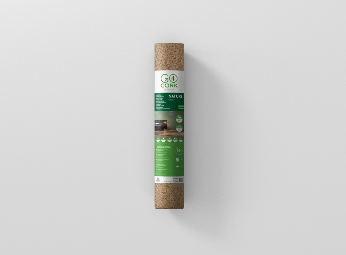 Rollenkork 10x1m ca. 2mm #NATURE UNDERLAY 10 - Detail 1