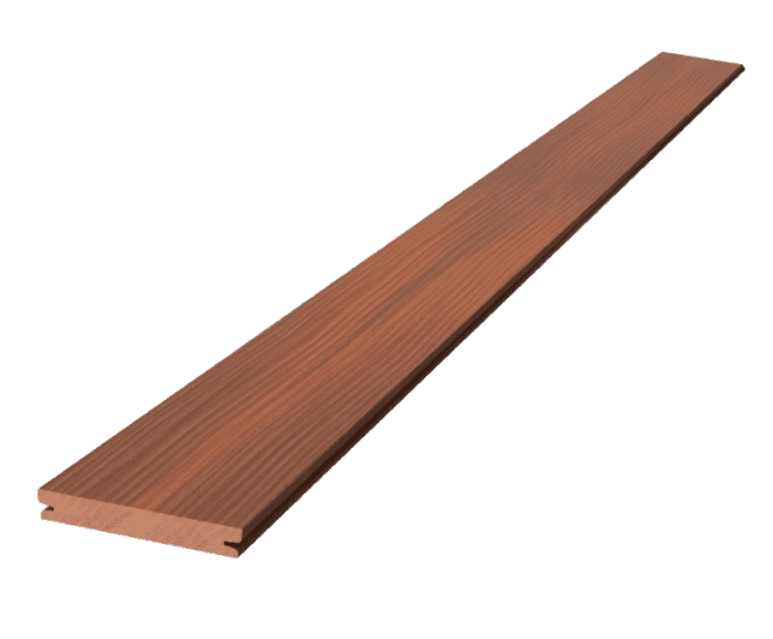 megawood-Terrassendiele 21x145mm - 4,2m SIGNUM massiv muskat - Detail 1