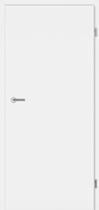 860x1.985 PRÜM Tür TB RS PK2 CPL WL 9016 DIN RE Premiumkante 2, ohne Schlüssellochbohrung - Detail 1