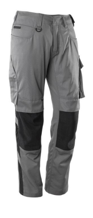Mascot Unique Bundhose Mannheim Knietaschen Gr. 48 12679-442-88809 anthrazit/schwarz Stoff 270g/m² - Detail 1