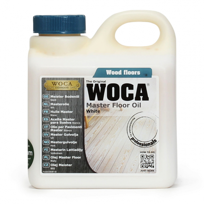 Woca Holz-Bodenöl 2,5 Ltr Gebinde weiß transparent  - Detail 1