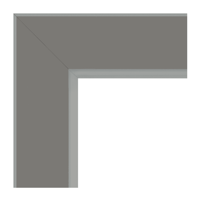125x735x2.110 PRÜM Zarge FU RFKR G-TEC® Staubgrau MT DIN RE Bekleid. 60/16, Zargentyp