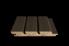 27x96mm Rhombusprofil N+F nord. Fichte RHO/HF14 10 U3, KS7985 nachtsilber, US1, VPE=4 St. - More 2
