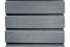 27x96mm BlackStripe nordam. Douglasie gem. VEH Top, rund-sägerau, schiefergrau,VPE=4 St. - More 2