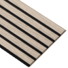 I-Wood Paneel Basic Eiche natur roh 2780x300x16mm Filz:schwarz,MDF braun EN622-5, E1 - More 2