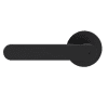 GRIFFWERK Rosettengarnitur Avus Piatta S OS LI smart2lock 2.0 Graphitschwarz, 8 mm, Griffpaar - More 2