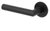 GRIFFWERK Rosettengarnitur Lucia Piatta S OS LI smart2lock 2.0, Graphitschwarz, 8 mm, Griffpaar - More 2