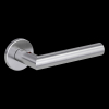 GRIFFWERK Rosettengrt. VAYA 195 Lucia OS RE smart2lock, Edelstahl matt,  8 mm, Rosette rund - More 2