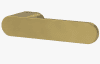 GRIFFWERK Türgriffgarnitur Avus ONE OS-GP Gold matt,  8mm, TD 38-45mm, Rosettenlos, - More 2