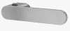 GRIFFWERK Türgriffgarnitur Avus ONE OS RE Samtgrau, smart2lock,  8mm, TD 38-45mm, - More 2