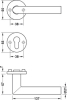FS-Rosetten-WSG FSB 791076 L-Form Aluminium F1 PZ LI, AGL3-Technik, 9 mm, Türdicke 39-48 mm, - More 2