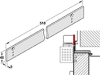 DORMA Montageplatte Gleitschiene silberfarbig TS 93 B EMF - More 2