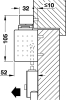 DORMA Obentürschließer TS 99 FL Contur-Design EN 2-5, silberfarbig, mit Gleitschiene - More 2