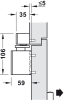 DORMA Obentürschließer TS 98 XEA GSR/BG EN 1-6, silberfarbig, mit Gleitschiene - More 2