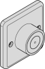 DORMA Türhaftmagnet EM 500 G Aufputzmontage mit Grundplatte, Edelstahl-Design, Haltekraft 400 - More 2