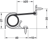 PLANET Fingerschutzrollo FSR 5000 Basic Aluminium silberfarbig/Abdeckung schwarz - More 2