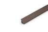 R30135 NW WAP Okapi Walnut 28x28mm 4200mm RAUWALON vario-line - DL: dunkelbraun - More 2