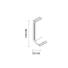 S60/M60 1149 / 1168 Alumetallic Kernsockkelleiste # Döllken # - More 2