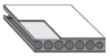 860x1.985 WESTAG Schiebetür DE77 DekoRit Buche Röhrenspaneinlage, stumpf, mit Griffmuschelfräsung - More 2