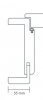 270x860x1.985 WESTAG RC2-Zarge PortaLit BU88 Buche DIN LI Bekleidungen 55/16 rund, Futterbrett rund - More 2
