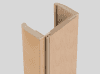 55x660x1.985 TEUTO Durchgangszarge IT B-2 DekoRit DE77 Buche Bekleidungen 85/22 bombiert, Futterbrett eckig - More 2