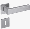 GRIFFWERK Rosettengrt. VAYA 200 Cubico BB Edelstahl matt,  8mm, TD 38-50mm, Rosette eckig - More 3