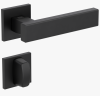 GRIFFWERK Rosettengrt. VAYA 200 Cubico WC Graphitschwarz,  8/8mm, TD 38-50mm, Rosette eckig - More 3