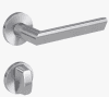 GRIFFWERK Rosettengrt. VAYA 137 TRI WC Edelstahl matt,  8/8mm, TD 38-50mm, Rosette rund - More 3