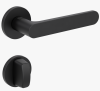 GRIFFWERK Rosettengrt. VAYA 291 Avus WC Graphitschwarz,  8/8mm, TD 38-50mm, Rosette rund - More 3