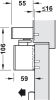 DORMA Obentürschließer TS 98 XEA GSR-EMR1 EN 1-6, silberfarbig, mit Gleitschiene - More 3