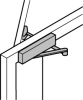 DORMA Obentürschließer TS 72 EN 2-4 silberfarbig, mit Scherengestänge - More 3